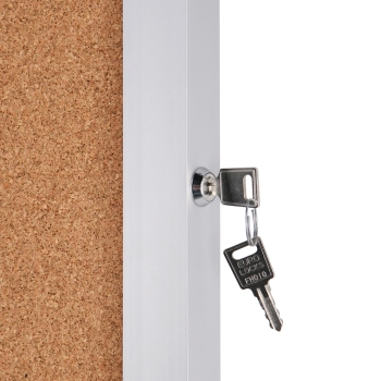 Gablota korkowa z bezpiecznymi narożnikami