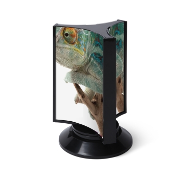 Trójstronny stojak na menu