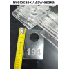 Wieszak szatniowy metalowy wieszak Y1 40 Haków udzwig 300Kg