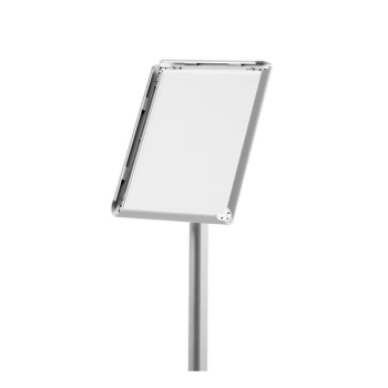 Stojak info/menu Standard srebrny - A4-2089834
